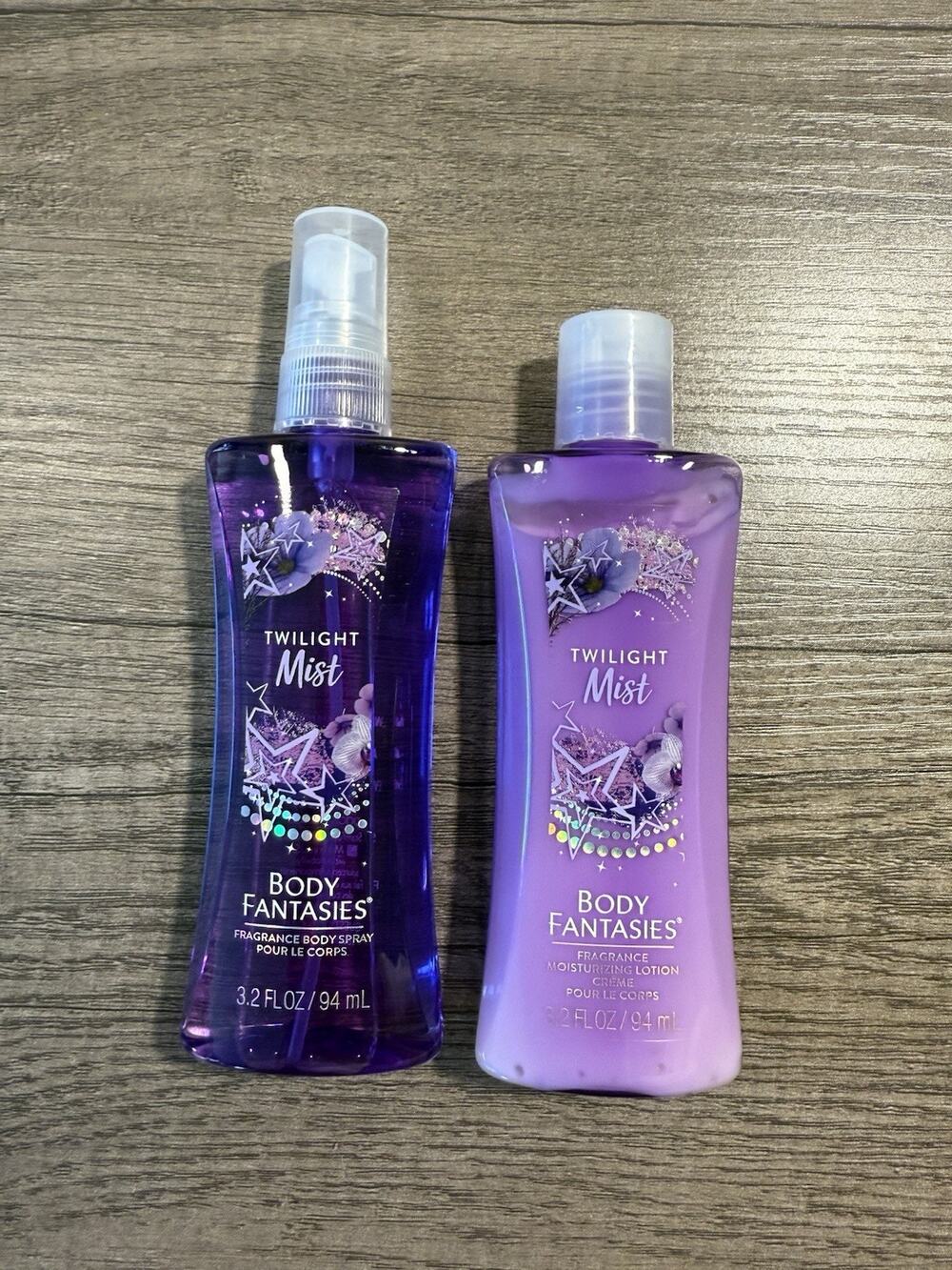 Body Fantasies Signature Twilight Mist Fragrance Spray & Lotion 3.2 Fl Oz NEW